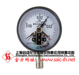 YXC-102磁助电接点压力表　上海自动化仪表四厂